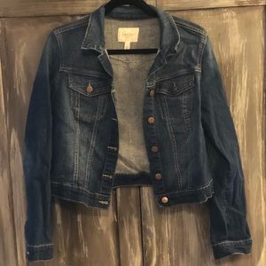 Jessica Simpson blue jean jacket